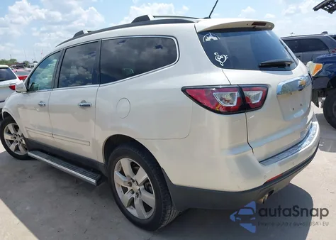 2015 Chevrolet Traverse Ltz из США, поврежденный, VIN 1GNKRJKD4FJ121029